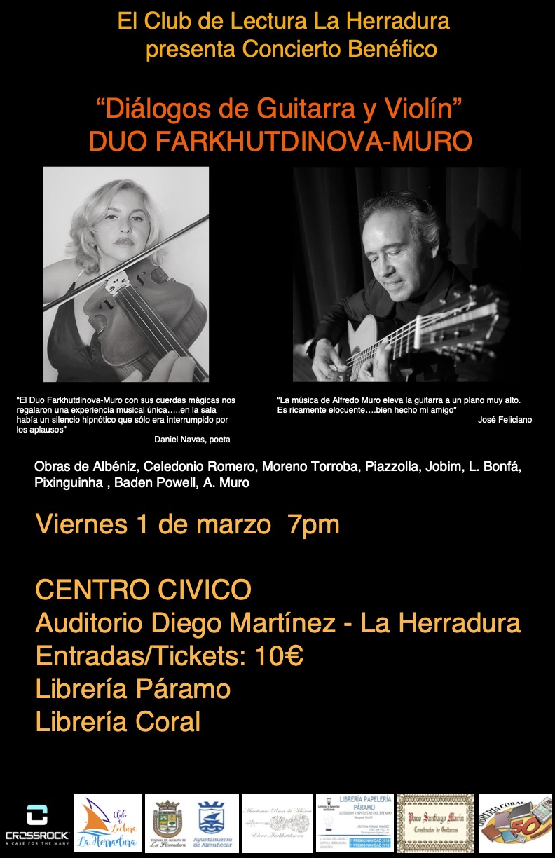 El Do Farkhutdinova-Muro presenta este viernes en La Herradura el concierto 